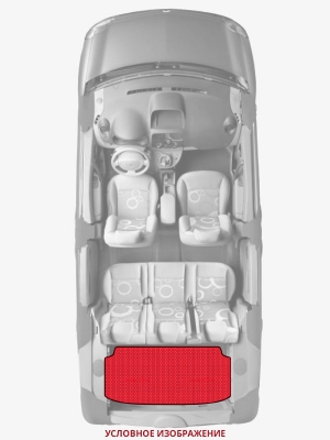 ЭВА коврики «Queen Lux» багажник для ТагАЗ Vortex Tingo